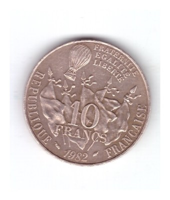 Moneda Franta 10 francs/franci 1982, Leon Gambetta 1882-1982, stare buna, curata foto
