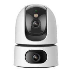 Camera de supraveghere wi-fi, cu detectare rapida si notificari - imou ranger dual, white foto