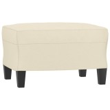 Cumpara ieftin Taburet, crem, 60x50x41 cm, piele ecologica