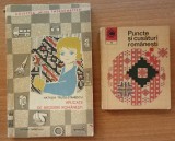 Aplicatii Broderii Romanesti - Natalia Tautu Stanescu + Indemanare si Traditie. Arta Populara, 1967, 1983. Editura Tineretului si Dacia