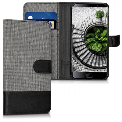 Husa pentru Elephone S7, Textil, Gri, 41672.22 foto