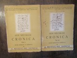 Cronica - Ion Neculce (2 vol.)