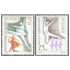 Polonia 1985 - balet, serie neuzata