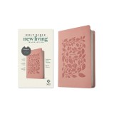 NLT Premium Value Thinline Bible, Filament-Enabled Edition (Leatherlike, Dusty Pink Vines)
