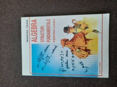 ALGEBRA STRUCTURI FUNDAMENTALE PENTRU LICEU MARCEL TENA IMPECABILA 26/0 foto