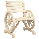 Cumpara ieftin Scaun de gradina, 58x58x78,5 cm, lemn masiv de brad