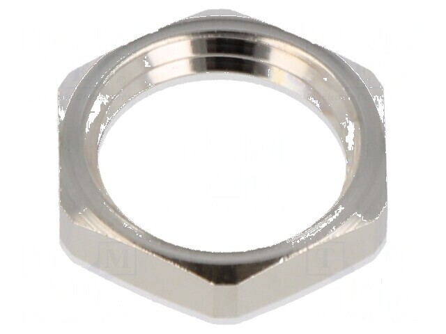 Nut PG7 din alamă fără plumb -60&divide;200&deg;C, filetat PG, placat cu nichel