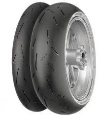 Motorcycle Tyres Continental ContiRaceAttack 2 Street ( 190/50 ZR17 TL (73W) Roata spate, M/C ) foto