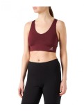 Bustiera sport pentru femei Energetics Evelyn 7, visiniu, M - OUTLET