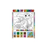 Color by Numbers for Kids Ages 4-8: Cute Animals Color by Number