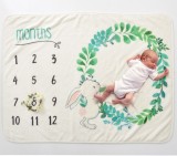 Cumpara ieftin Păturică Milestone Bebe Plusată Drool, Iepuraș, 75x100 cm, Fotografii Memorabile, Etapa Bebelușului, Rame Incluse