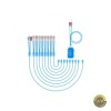 Cablu Alimentare Sunshine SS-905D 21 Type pentru Apple iPhone / Android Series