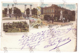 3745 - BUCURESTI, Litho, Romania - old postcard - used - 1898, Circulata, Printata
