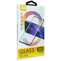 Folie Protectie Ecran OEM pentru Huawei P40 lite E, Sticla securizata, Full Face, Full Glue, 6D, Neagra