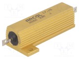 Rezistor ARCOL 39&Omega; 50W &plusmn;5% Bobinat &icirc;nşurubare 49,1x29,7x14,8mm