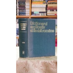 DEX. Dictionarul explicativ al limbii romane (1050 pagini)