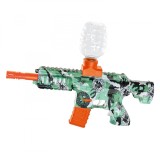 Mitraliera de jucarie electrica flippy cu bile de hidrogen de gel, gun bluster, tragere in rafala, varsta peste 6 ani, ochelari de protectie, 5000 de