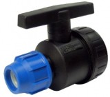 Robinet Trecere Pehd Cu Racord Compresie Fi / 25Mm - 3/4"