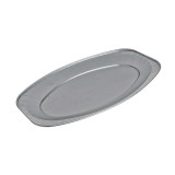 Cumpara ieftin Platou Oval Aluminiu OTI, 351x243 mm, 25 Buc/Set, Tavi si Platouri Aluminiu, Platouri Aperitive, Platouri pentru Petreceri, Platouri Catering, Platour