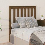 Cumpara ieftin Tăblie de pat, maro miere, 96x6x101 cm, lemn masiv de pin
