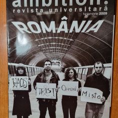 revista ambition noiembrie 2009