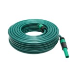 Set furtun gradina 20 m PVC impletit 1/2 inch cu duza si conectori