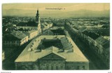 455 - SIGHET, Maramures, Panorama, Romania - old postcard - used - 1915