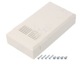 Carcasă Universală Ventilată ABS Albă 67x125x31mm
