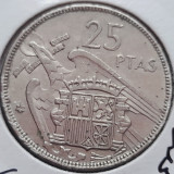 Spania 25 pesetas 1957, Europa