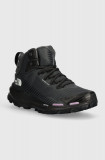 The North Face pantofi Vectiv Fastpack Mid Futurelight femei, culoarea negru