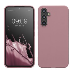 Husa Kwmobile pentru Samsung Galaxy A54 5G, Roz, Silicon, KWM000018FR025C