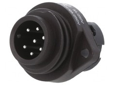 Conector circular 692, 693, RD24 250V PIN 7 soclu tată 10A