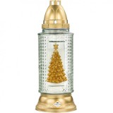 Candela Sticla Craciun Bradut Auriu CH-956-BRD-G DNC54797