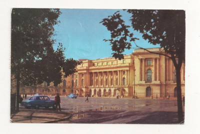 RF8 -Carte Postala- Bucuresti, Palatul RPR, circulata 1966 foto