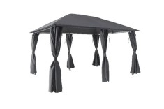 Pavilion CORT Gradina Evenimente Gri + Pereti Laterali 3x4x2.7M+Livrare GRATUITA