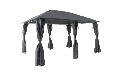 Pavilion CORT Gradina Evenimente Gri + Pereti Laterali 3x4x2.7M+Livrare GRATUITA foto