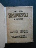 MIHAIL EMINESCU - POEZII (1928, editia G. Murnu, desene de A. Murnu)