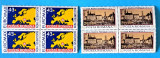 TIMBRE ROMANIA LP856+L.P.863/1974 EUROMAX+ZIUA MARCII -BLOC DE 4 -MNH