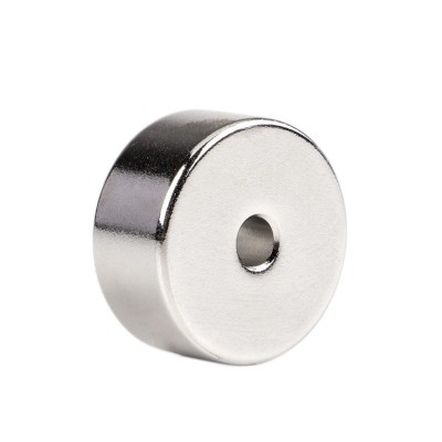 Magnet neodim inel 21,8 x 4,2 x 10 mm foto