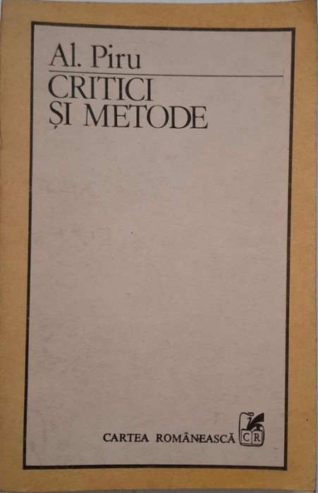 Critici si metode - Al. Piru