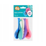 Set 5 baloane cu unicorni Godan , Latex multicolor 12 inch
