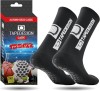 Sosete de fotbal antiderapante Tapedesign Allround Classic, cu grip, negru, One Size - OUTLET