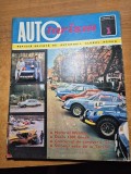 revista autoturism ianuarie 1973 - dacia 1300 break, adrain paunescu , alfa romeo gta junior ,valea teleajenului