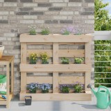 vidaXL Cutii de flori pentru paleți Euro 24 pcs Gri 13,5 x 9 x 9,5 cm 42037219