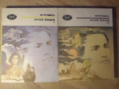 PROZA LITERARA VOL.1-2-MIHAI EMINESCU-199262 foto