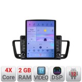 Navigatie Peugeot 508 K-5637 ecran tip TESLA 9.7&quot; cu Android Radio Bluetooth Internet GPS WIFI 2+32 DSP Quad Core CarStore Technology