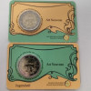 BELGIA moneda 2 euro comemorativ 2023 coin card, Europa, Cupru-Nichel