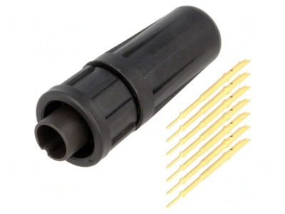 Conector circular EN2 mufă tată 7 pini 3A foto