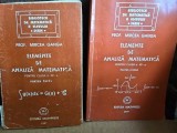 Elemente de analiza matematica pentru clasa a XII-a - Mircea Ganga Vol. I si II