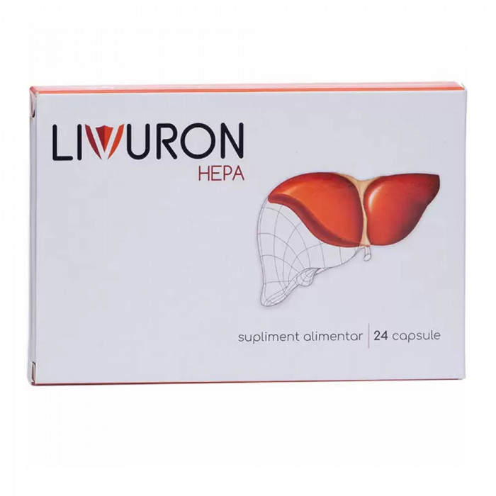 Livuron Hepa, 24 capsule, NaturPharma